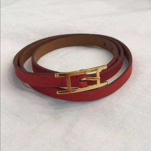 Authentic Hermès behapi style wrap bracelet